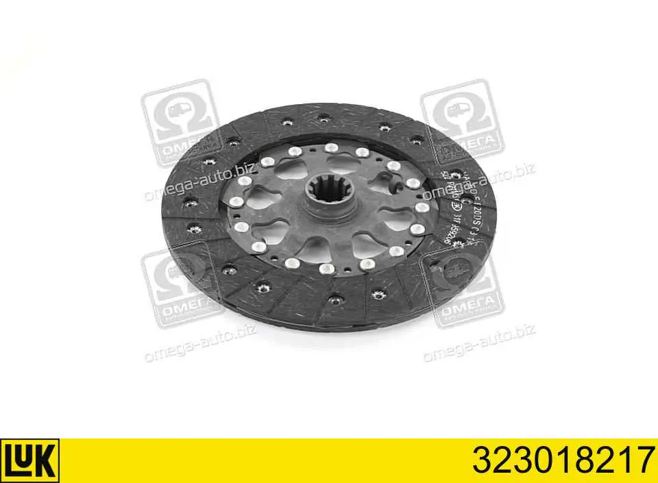 Tarcza sprzęgła LUK 323018217 cena, od 83,64 USD