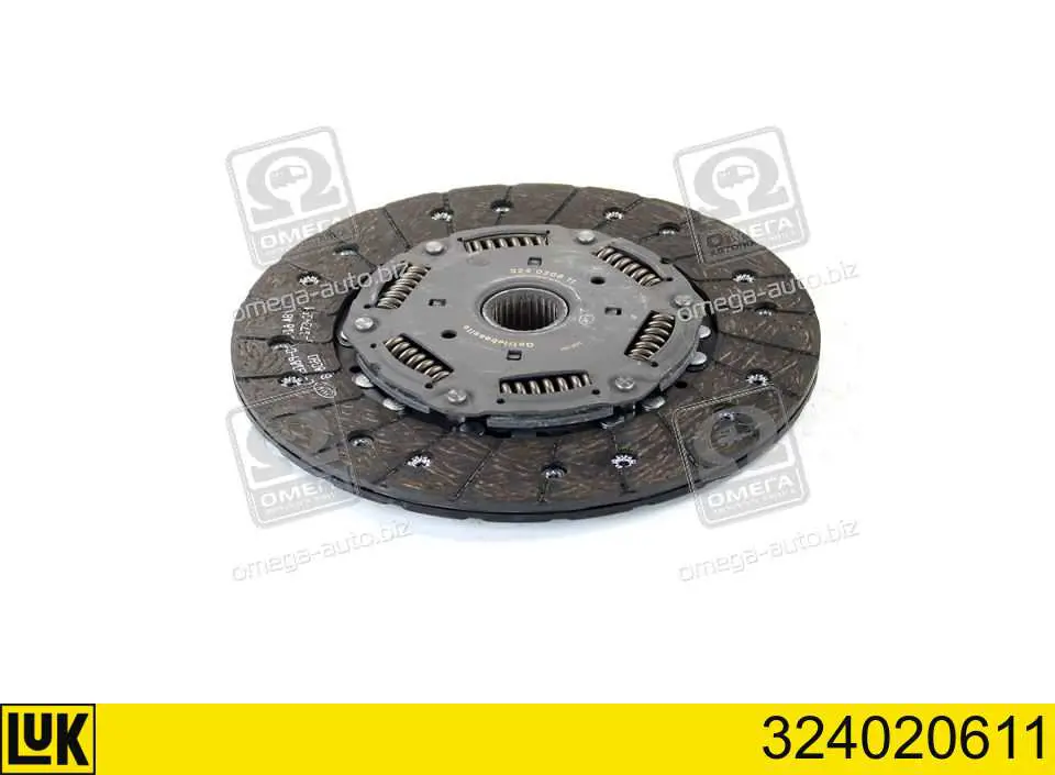 324020611 LUK Tarcza sprzęgła