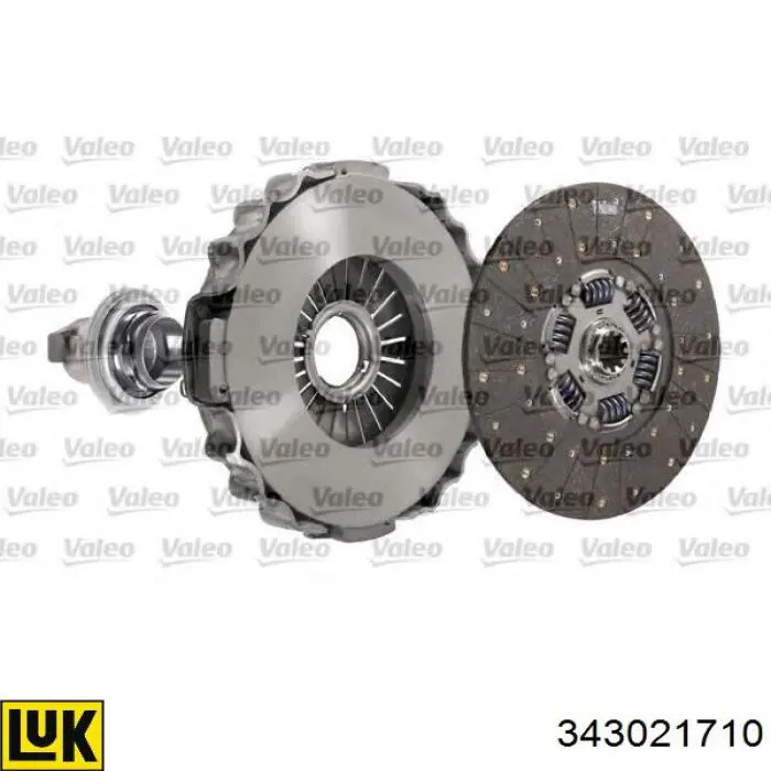 Tarcza sprzęgła LUK 343021710 cena, od 370,89 USD