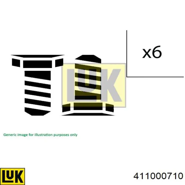 Śruba mocowania koła zamachowego LUK 411000710 cena, od 4,77 USD