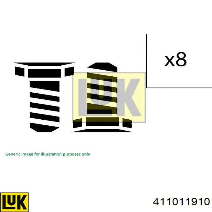 411011910 LUK koło zamachowe silnika