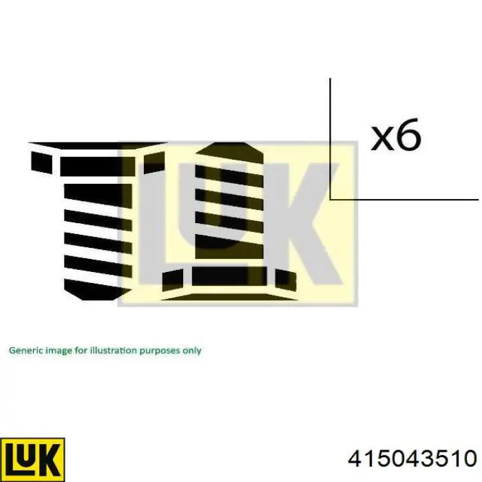 415043510 LUK Koło zamachowe silnika