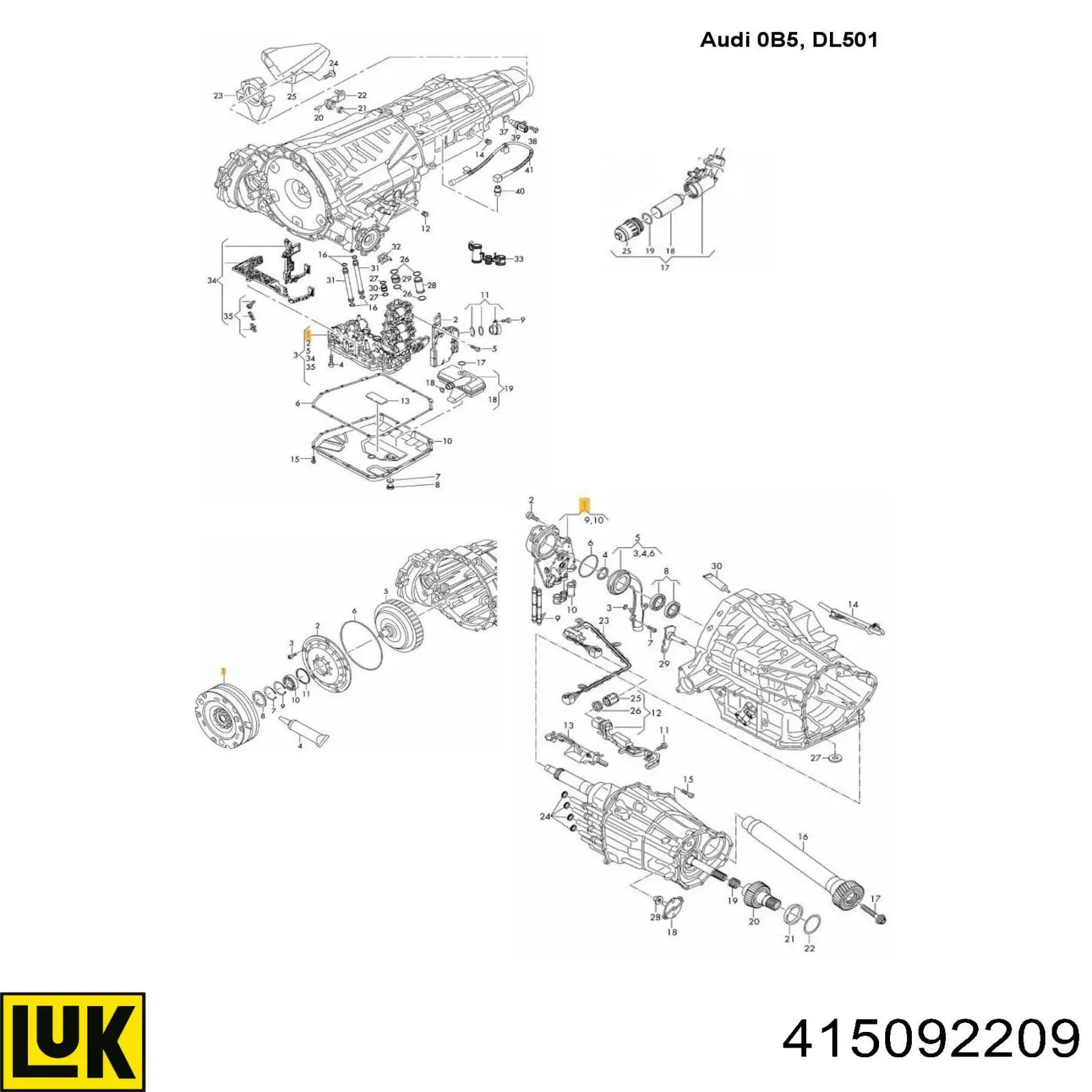 Koło zamachowe silnika LUK 415092209 cena, od 727,64 USD