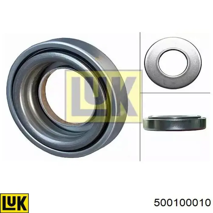 Łożysko wyciskowe sprzęgła LUK 500100010 cena, od 28,95 USD