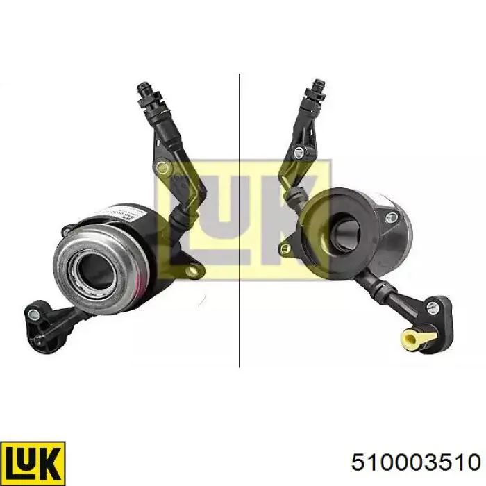 Cylinder roboczy sprzęgła (wysprzęglik) w komplecie z łożyskiem wyciskowym LUK 510003510 cena, od 62,61 USD