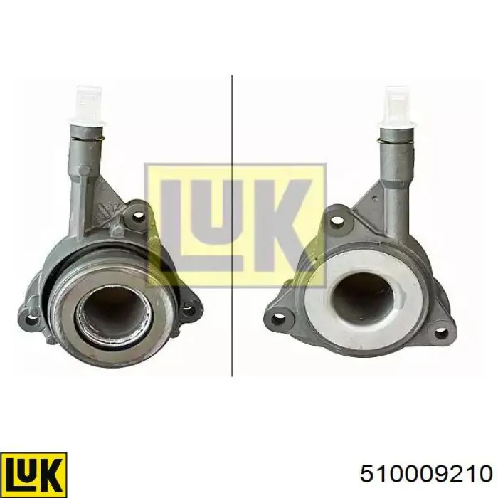 Cylinder roboczy sprzęgła (wysprzęglik) w komplecie z łożyskiem wyciskowym LUK 510009210 cena, od 54,63 USD