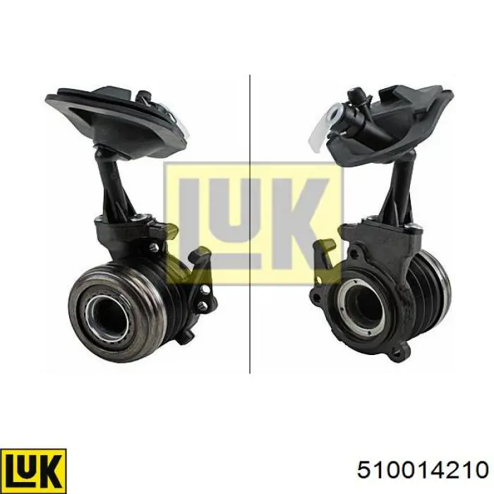 Cylinder roboczy sprzęgła (wysprzęglik) w komplecie z łożyskiem wyciskowym LUK 510014210 cena, od 61,27 USD