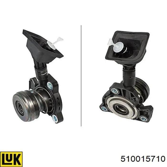 Cylinder roboczy sprzęgła (wysprzęglik) w komplecie z łożyskiem wyciskowym LUK 510015710 cena, od 84,19 USD