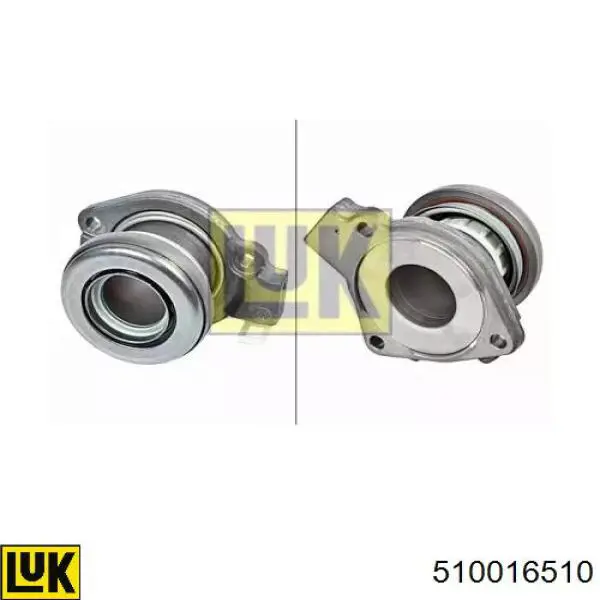 Cylinder roboczy sprzęgła (wysprzęglik) w komplecie z łożyskiem wyciskowym LUK 510016510 cena, od 69,72 USD