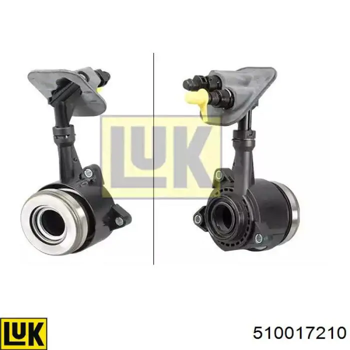 Cylinder roboczy sprzęgła (wysprzęglik) w komplecie z łożyskiem wyciskowym LUK 510017210 cena, od 68,92 USD