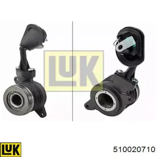 Cylinder roboczy sprzęgła (wysprzęglik) w komplecie z łożyskiem wyciskowym LUK 510020710 cena, od 62,30 USD