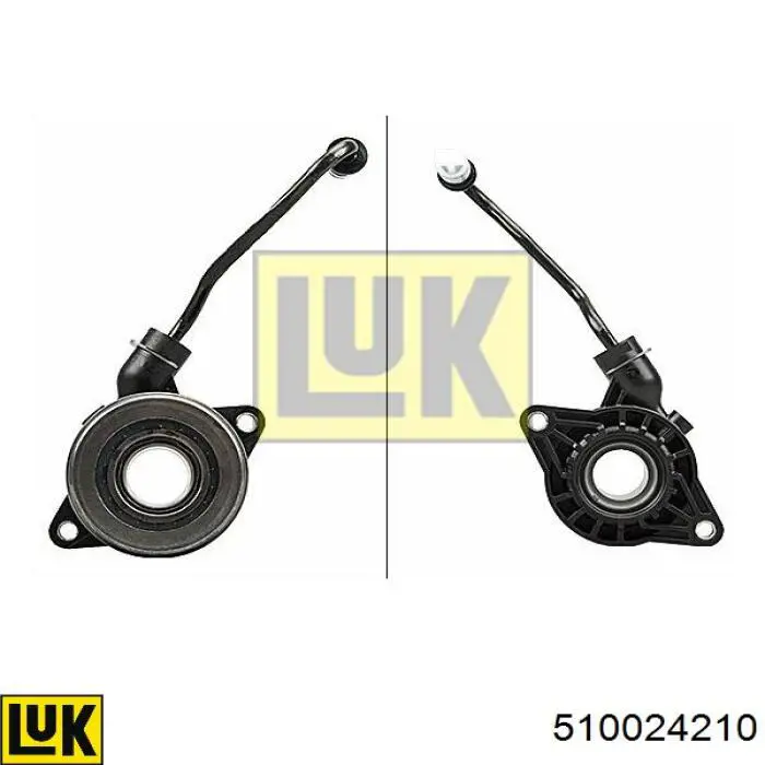 Cylinder roboczy sprzęgła (wysprzęglik) w komplecie z łożyskiem wyciskowym LUK 510024210 cena, od 74,21 USD