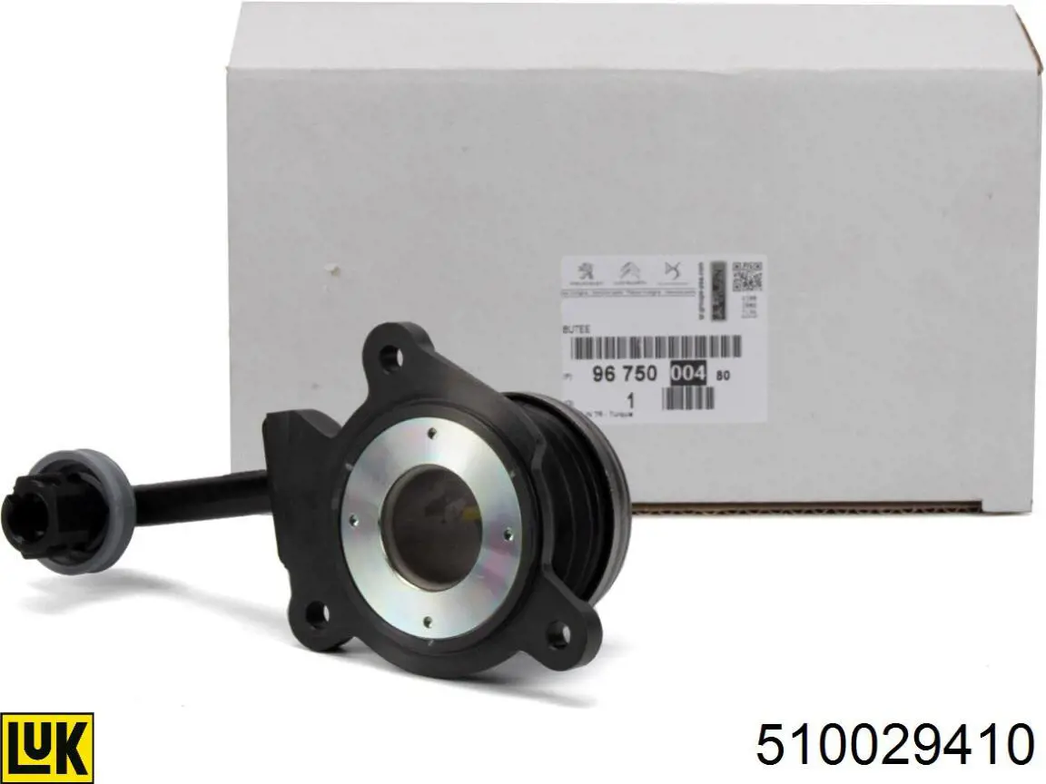 Cylinder roboczy sprzęgła (wysprzęglik) w komplecie z łożyskiem wyciskowym LUK 510029410 cena, od 81,25 USD