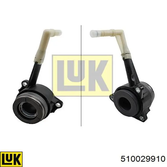 Cylinder roboczy sprzęgła (wysprzęglik) w komplecie z łożyskiem wyciskowym LUK 510029910 cena, od 76,69 USD