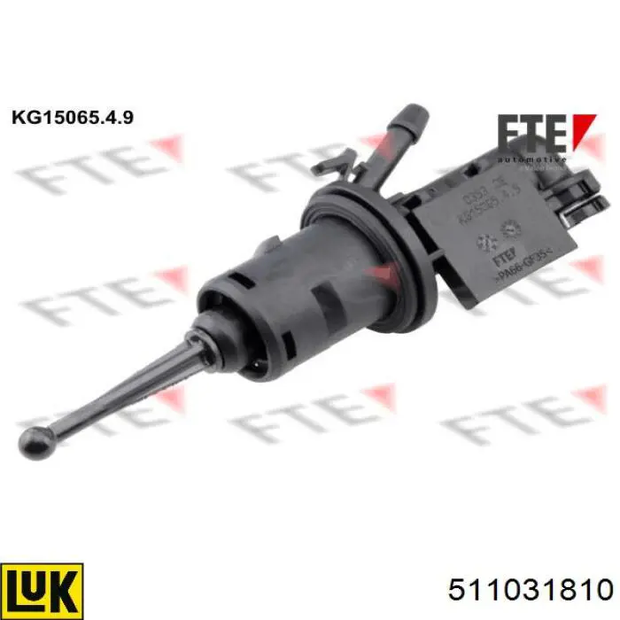 Do koszyka 511031810 LUK Cylinder sprzęgła główny