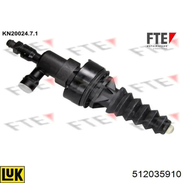 Do koszyka 512035910 LUK Cylinder roboczy sprzęgła