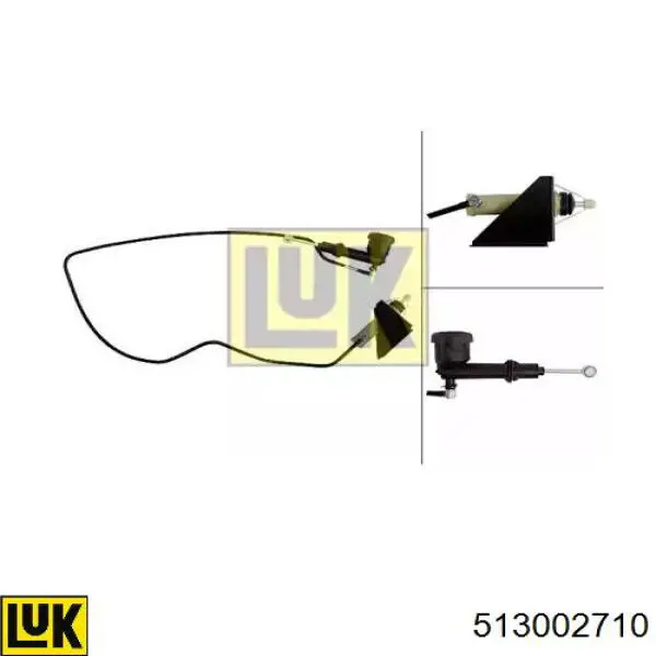Cylinder sprzęgła główny LUK 513002710 cena, od 144,74 USD