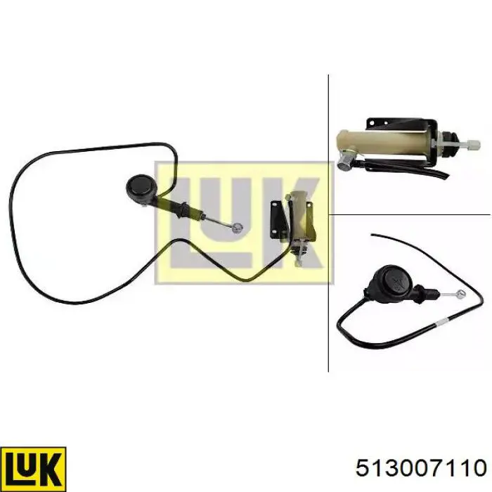 Cylinder sprzęgła główny LUK 513007110 cena, od 139,18 USD