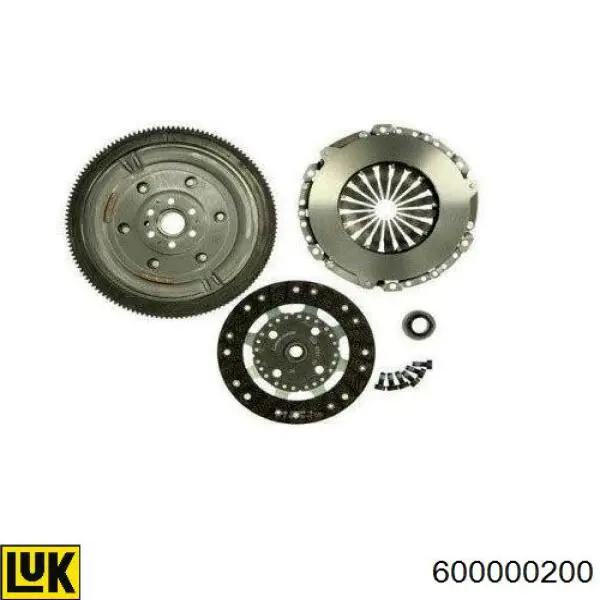 Zestaw sprzęgła (3 części) LUK 600000200 cena, od 377,53 USD