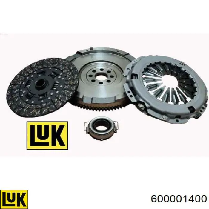 Zestaw sprzęgła (3 części) LUK 600001400 cena, od 428,68 USD