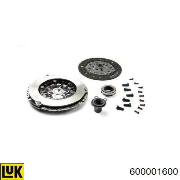 Zestaw sprzęgła (3 części) LUK 600001600 cena, od 496,10 USD