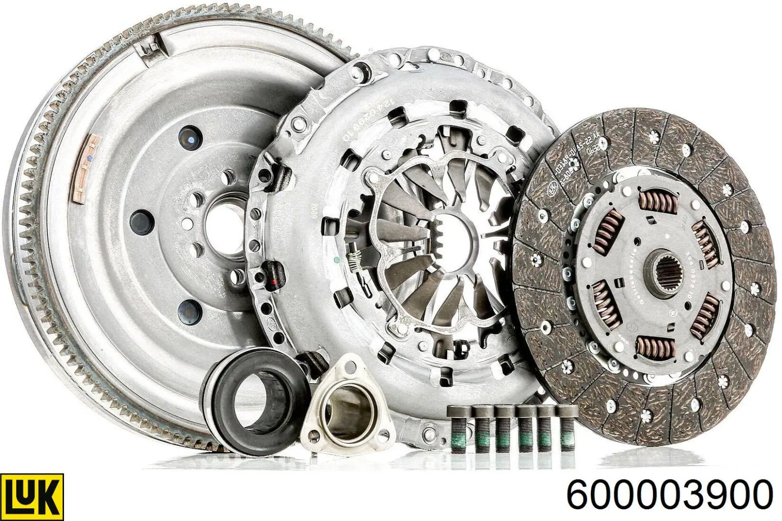 Zestaw sprzęgła (3 części) LUK 600003900 cena, od 568,73 USD