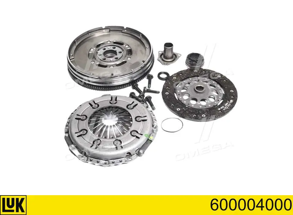 600004000 LUK Zestaw sprzęgła (3 części)