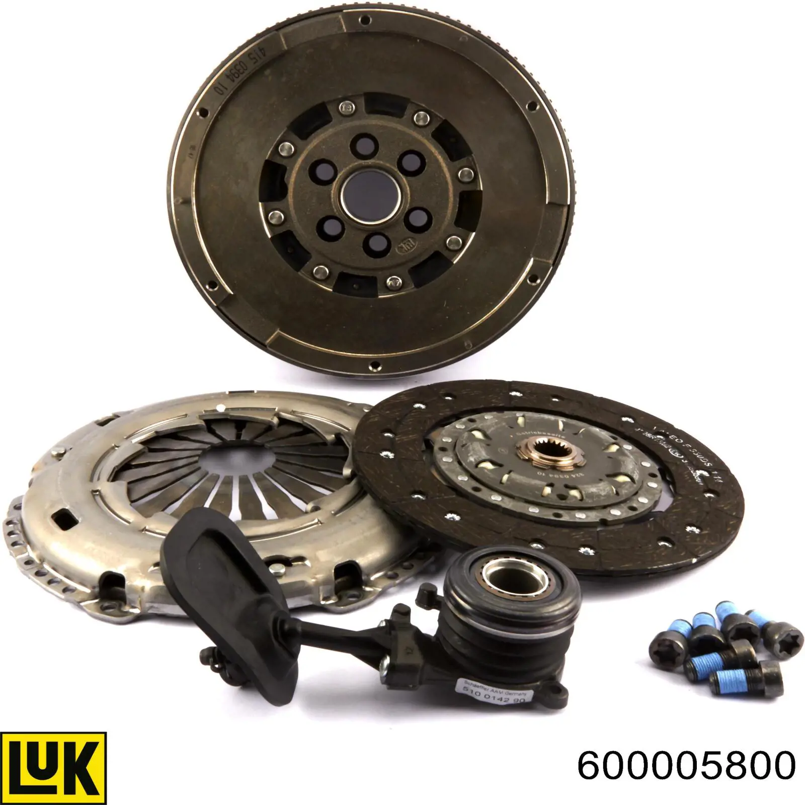 Zestaw sprzęgła (3 części) LUK 600005800 cena, od 560,76 USD