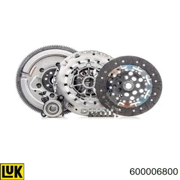 600006800 LUK Zestaw sprzęgła (3 części)