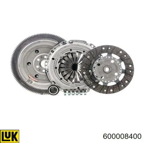Zestaw sprzęgła (3 części) LUK 600008400 cena, od 476,42 USD
