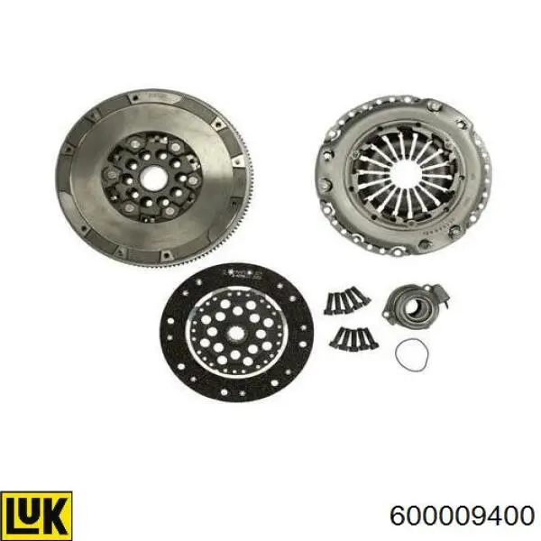 Do koszyka 600009400 LUK Zestaw sprzęgła (3 części)