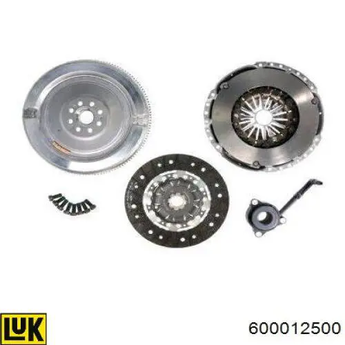 Zestaw sprzęgła (3 części) LUK 600012500 cena, od 703,04 USD