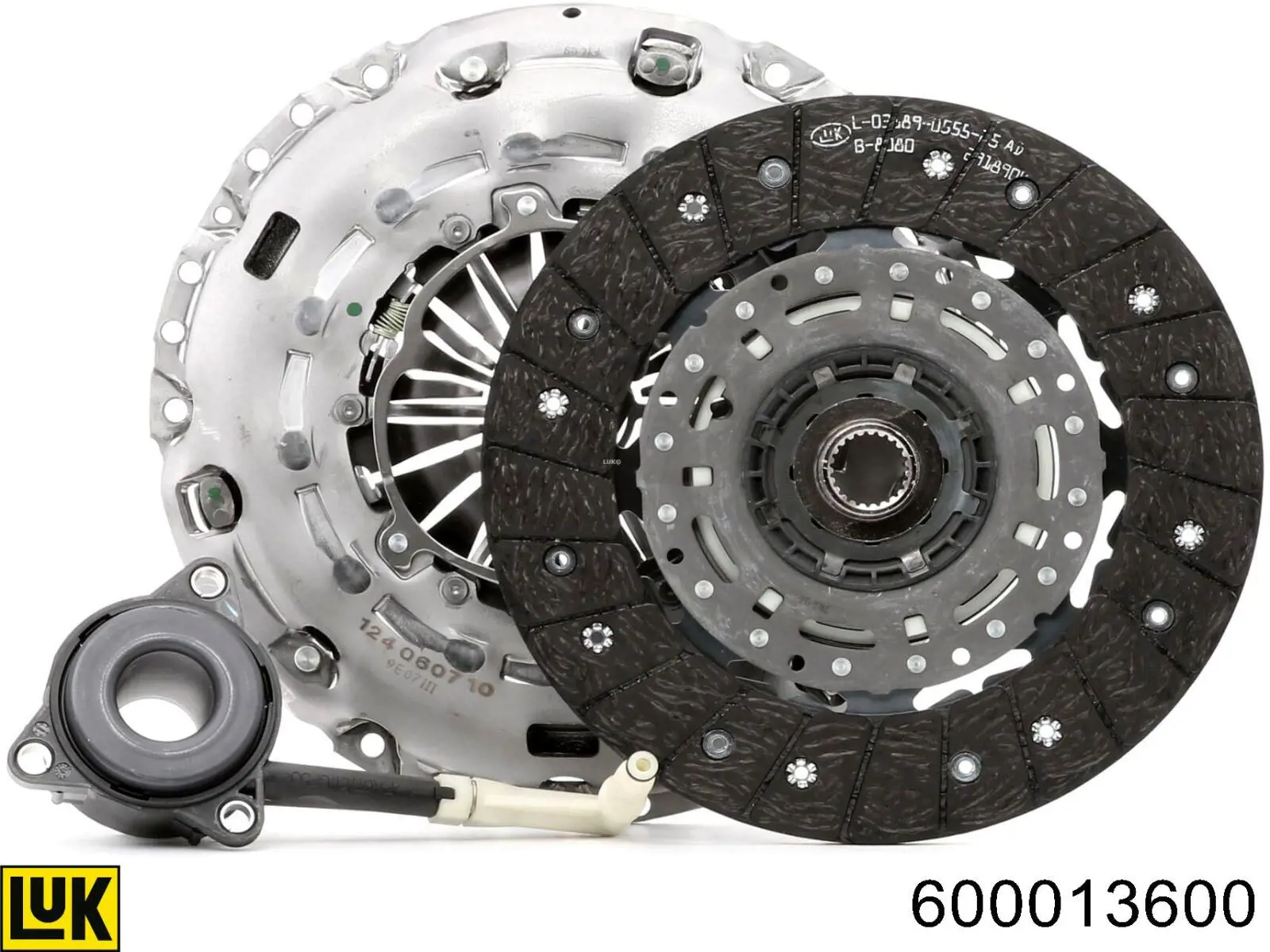 Do koszyka 600013600 LUK Zestaw sprzęgła (3 części)