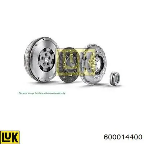Zestaw sprzęgła (3 części) LUK 600014400 cena, od 857,13 USD