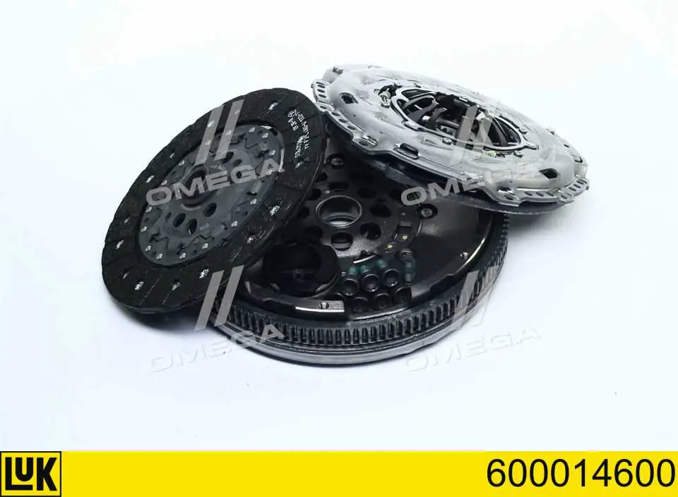 600014600 LUK Zestaw sprzęgła (3 części)