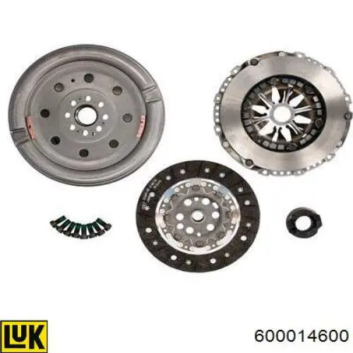 Zestaw sprzęgła (3 części) LUK 600014600 cena, od 804,36 USD