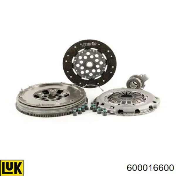 Zestaw sprzęgła (3 części) LUK 600016600 cena, od 371,09 USD