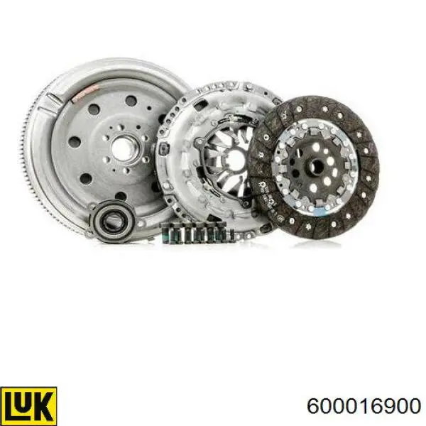 Do koszyka 600016900 LUK Zestaw sprzęgła (3 części)