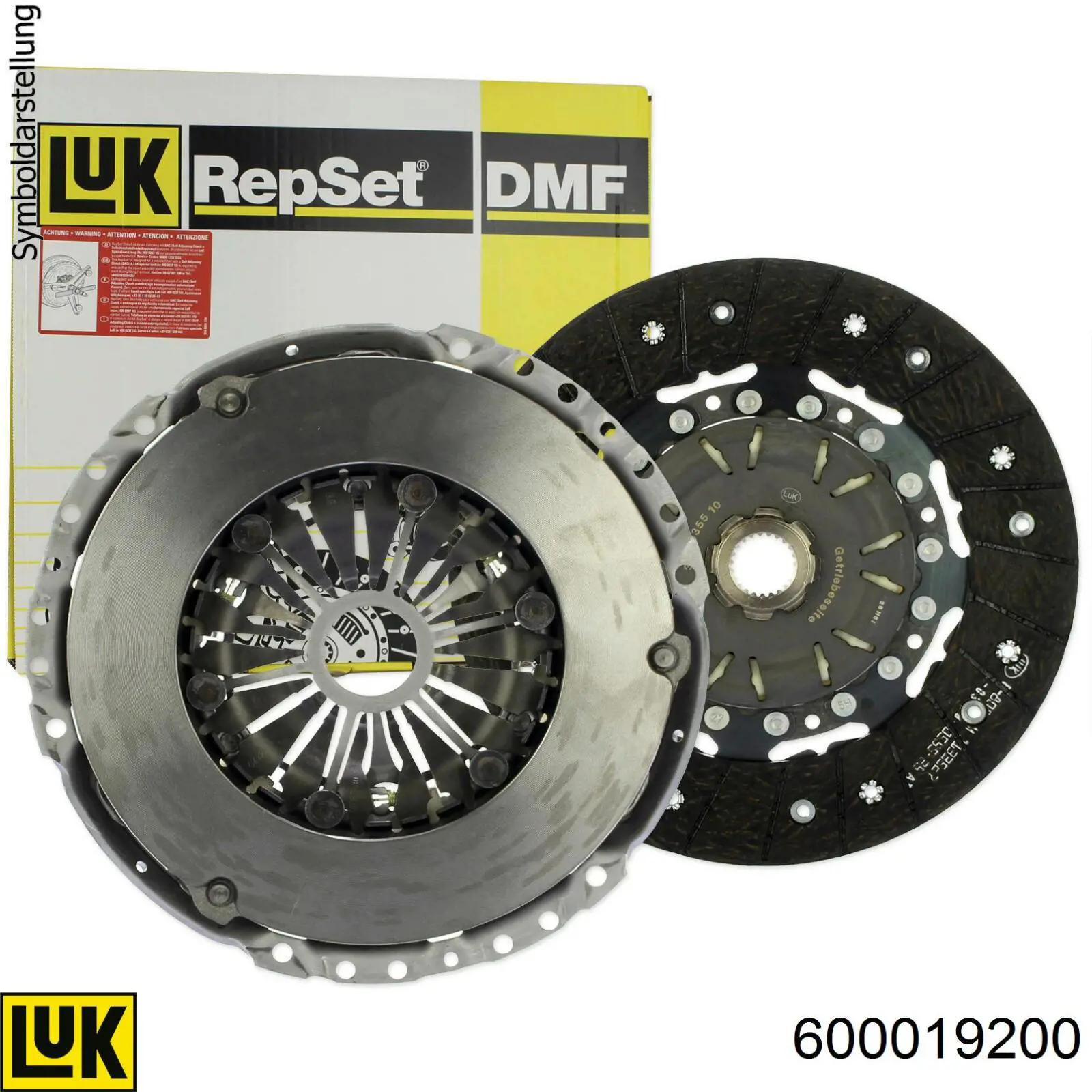 Zestaw sprzęgła (3 części) LUK 600019200 cena, od 611,27 USD