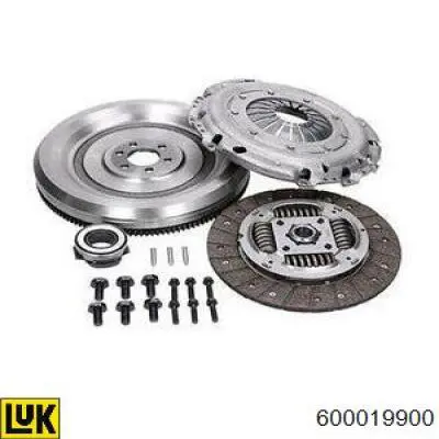 Zestaw sprzęgła (3 części) LUK 600019900 cena, od 496,10 USD