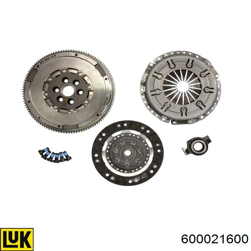 Zestaw sprzęgła (3 części) LUK 600021600 cena, od 579,20 USD
