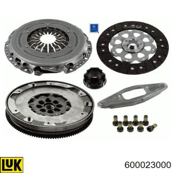 Zestaw sprzęgła (3 części) LUK 600023000 cena, od 370,36 USD