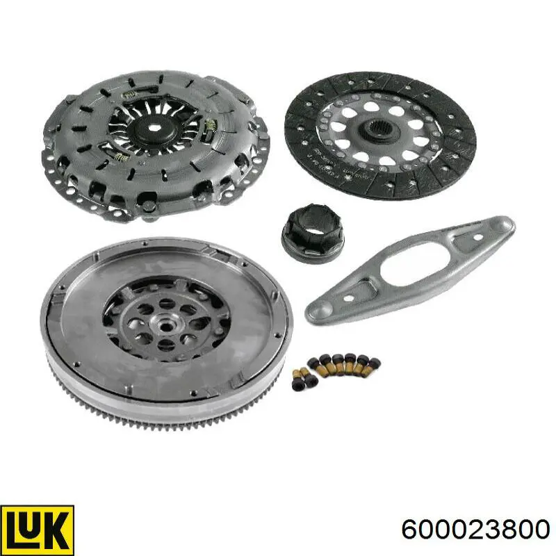 Zestaw sprzęgła (3 części) LUK 600023800 cena, od 683,64 USD