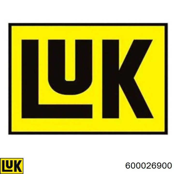 600026900 LUK Zestaw sprzęgła (3 części)