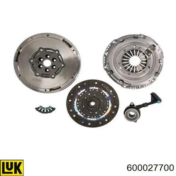 Zestaw sprzęgła (3 części) LUK 600027700 cena, od 586,71 USD