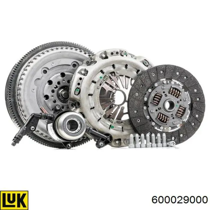 600029000 LUK Zestaw sprzęgła (3 części)