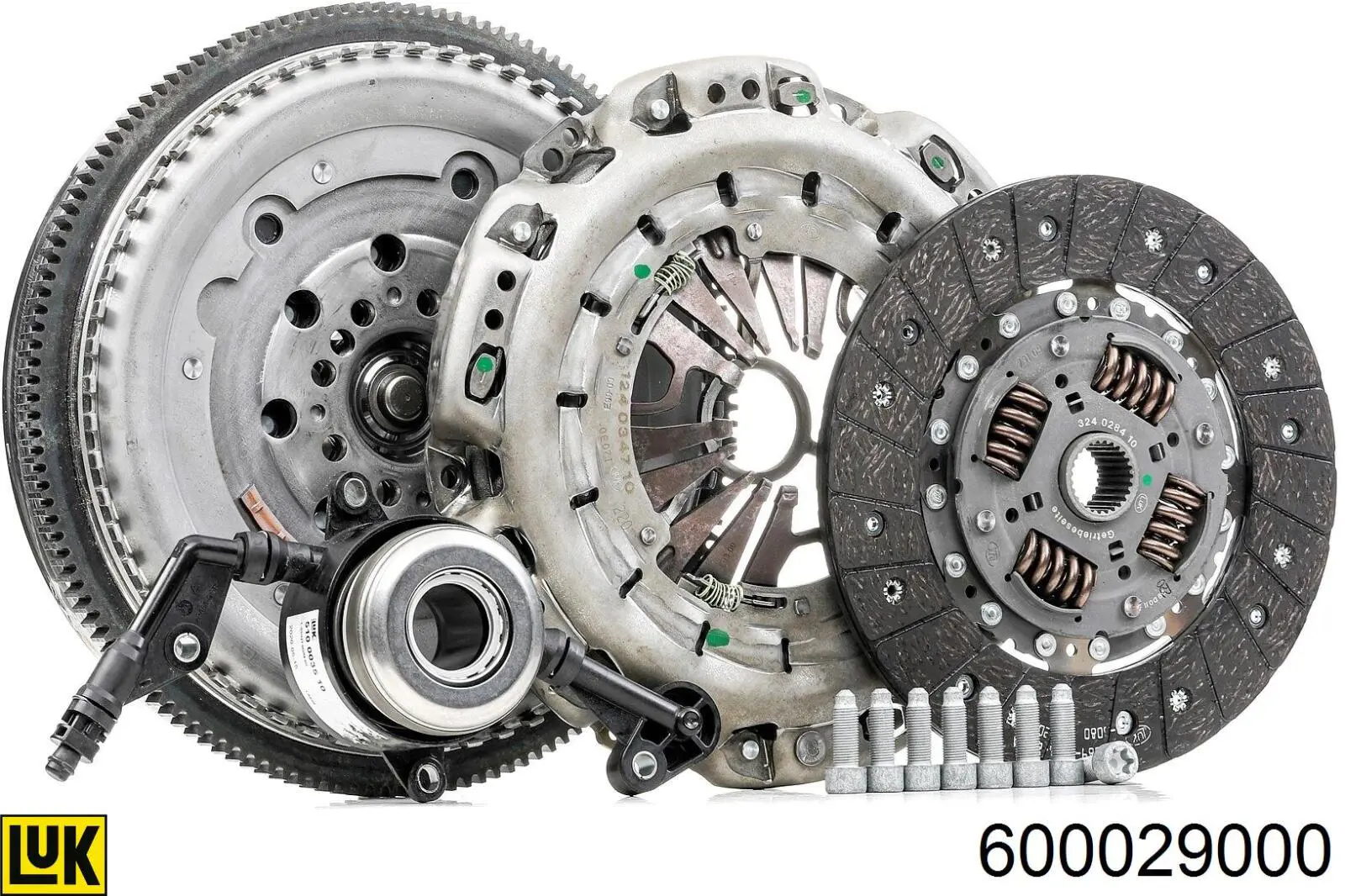 Zestaw sprzęgła (3 części) LUK 600029000 cena, od 824,85 USD