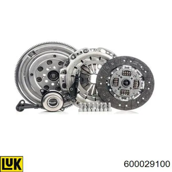 Zestaw sprzęgła (3 części) LUK 600029100 cena, od 992,32 USD