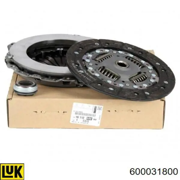 Do koszyka 600031800 LUK Zestaw sprzęgła (3 części)