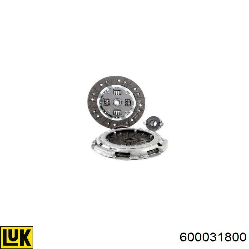 Zestaw sprzęgła (3 części) LUK 600031800 cena, od 631,78 USD